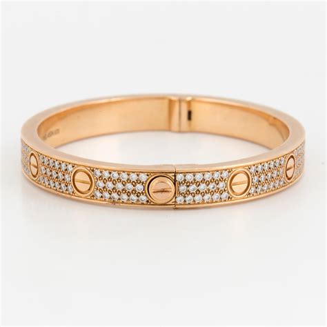 cartier love bangle full diamond